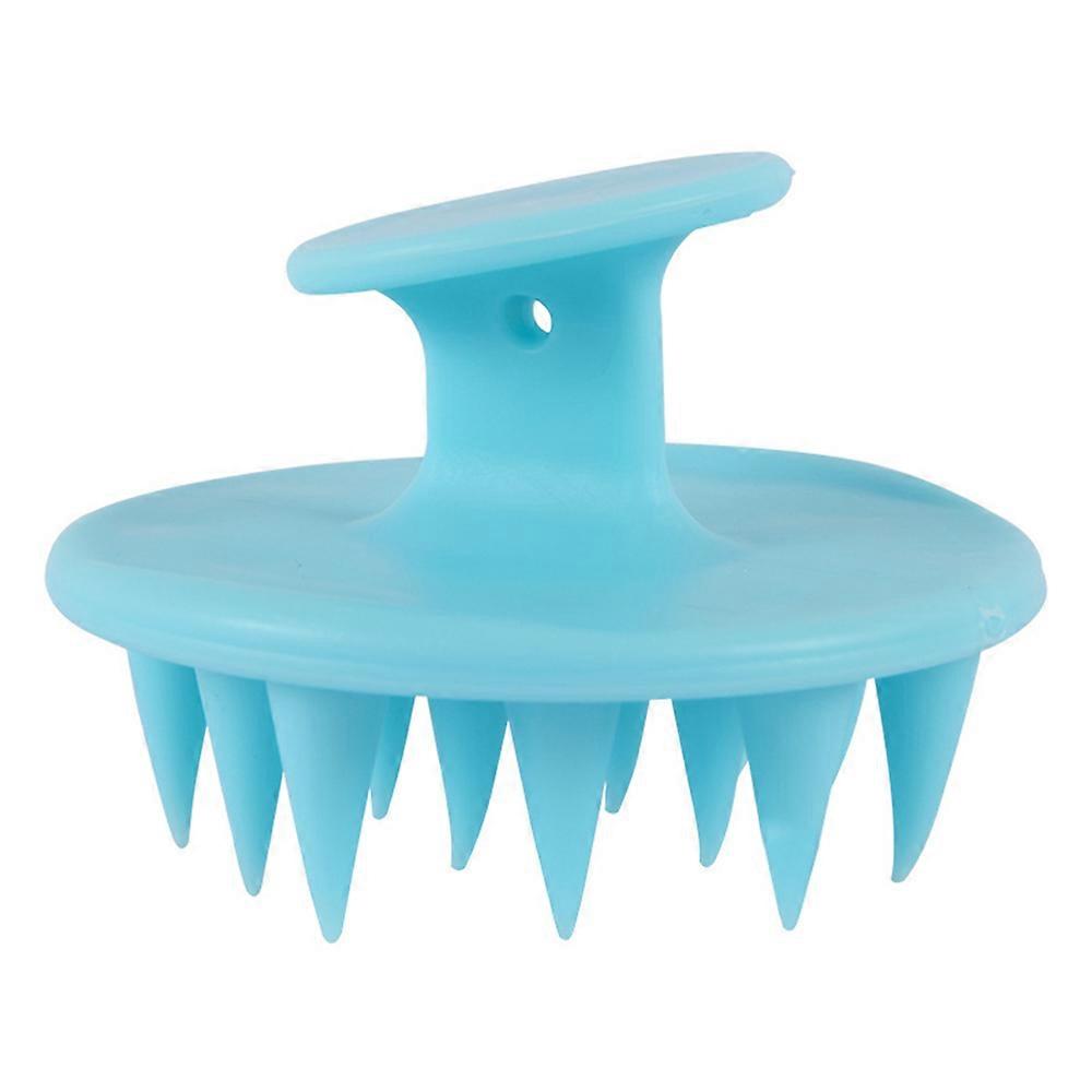 Scalp Massager Shampoo Brush with Silicone Bristles for Hair Care and Head Relaxation, Ergonomic Scalp Scrubber/Exfoliator for Dandruff Removal and Ha