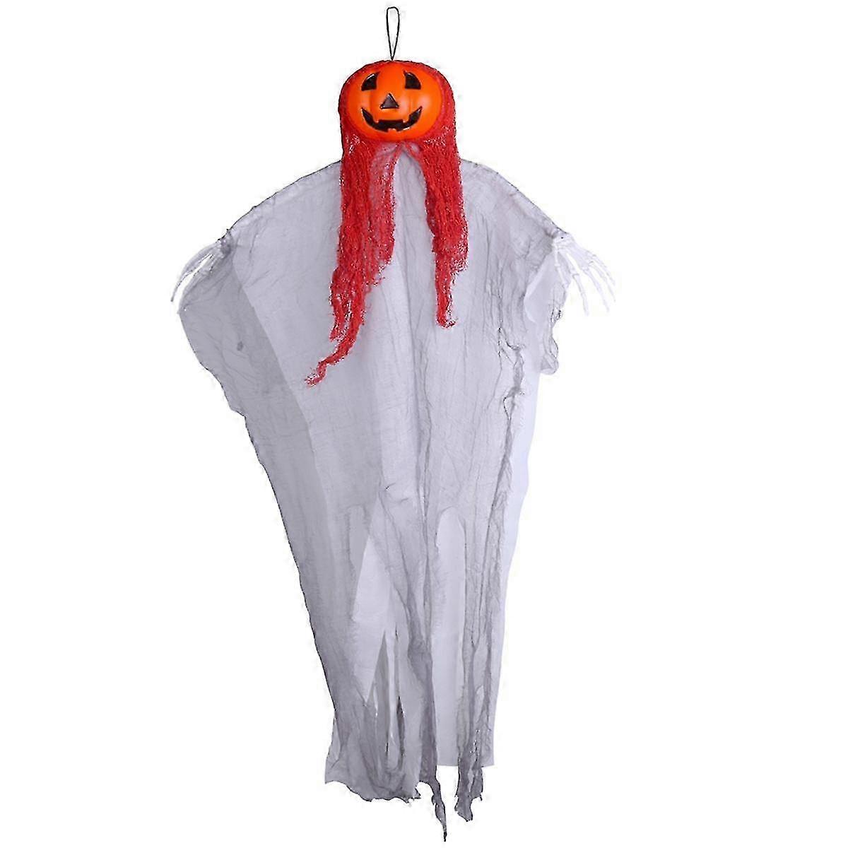 ハロウィーンホラースカルパーティーデコレーション壁に浮かぶ幽霊をぶら下げ屋外の庭怖いハロウィーンのデコレーション