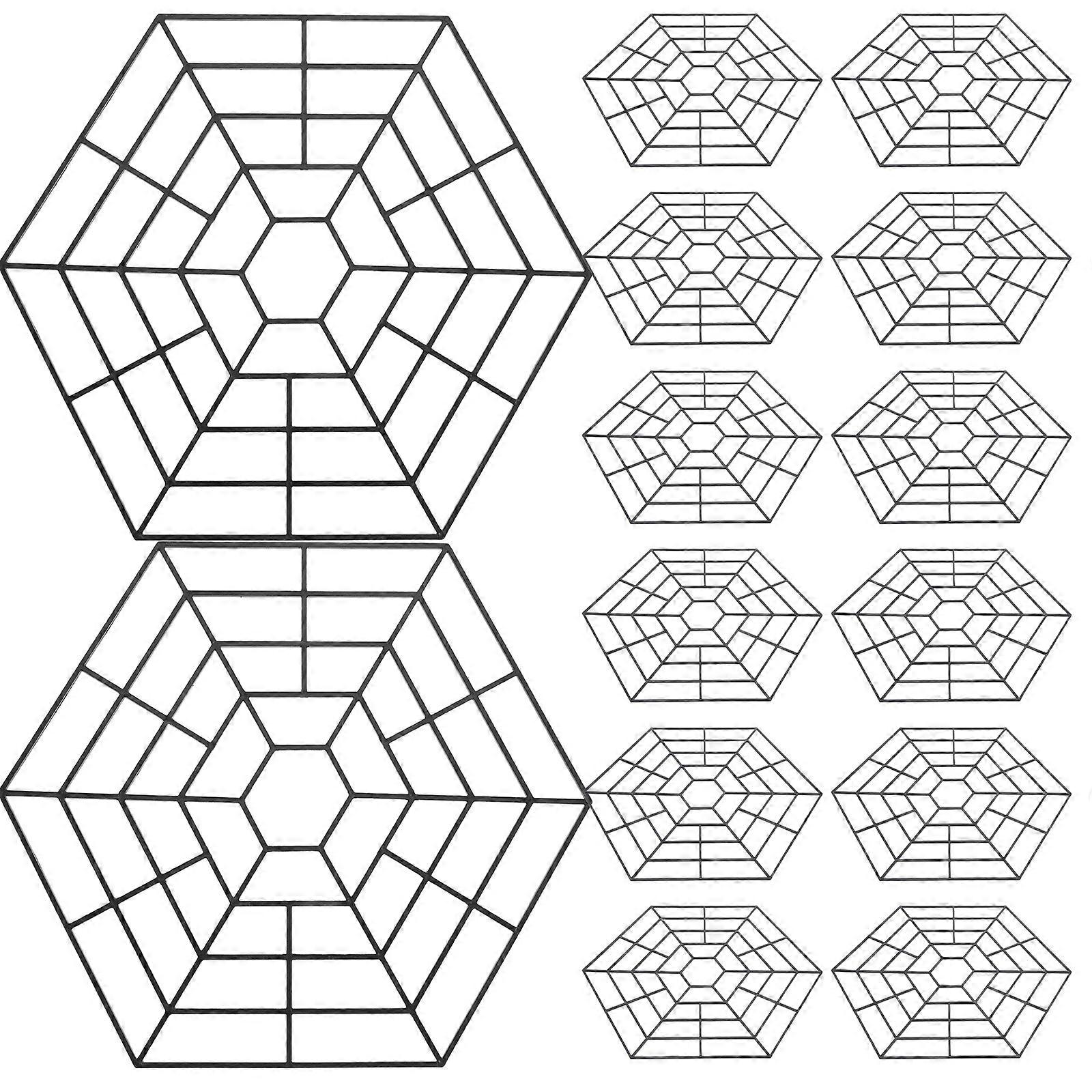 30PCS Practical Six Angle Fish Protectors Fish Pond Nets Plastic Fish Guards