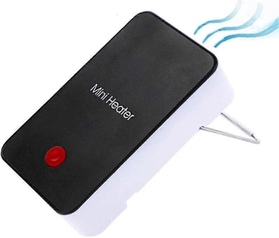 Mini Heater, Portable Small Dormitory Heater-black