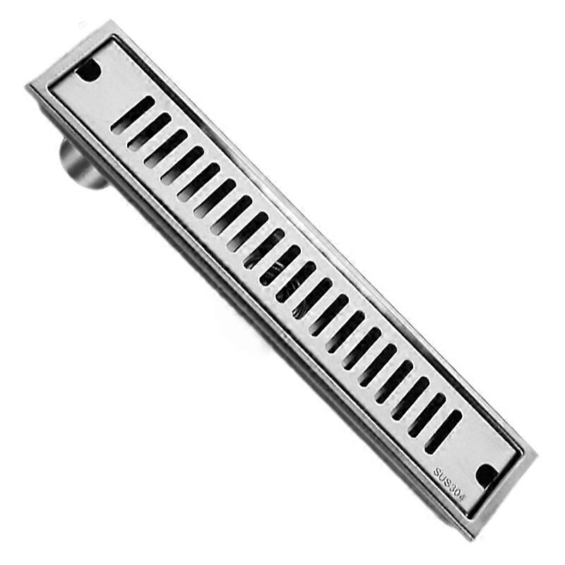Floor Drain Good Sealing Anti-blocking Large Displacement Rectangular Long Strip Floor Drain Stopper for Home JIKAIX
