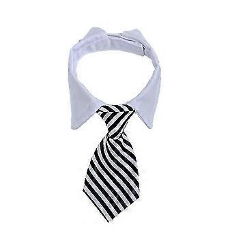 Pieces Adjustable Pet Bow Tie Plaid Black Red Pet Formal Tuxedo Costume Necktie Collar Puppy