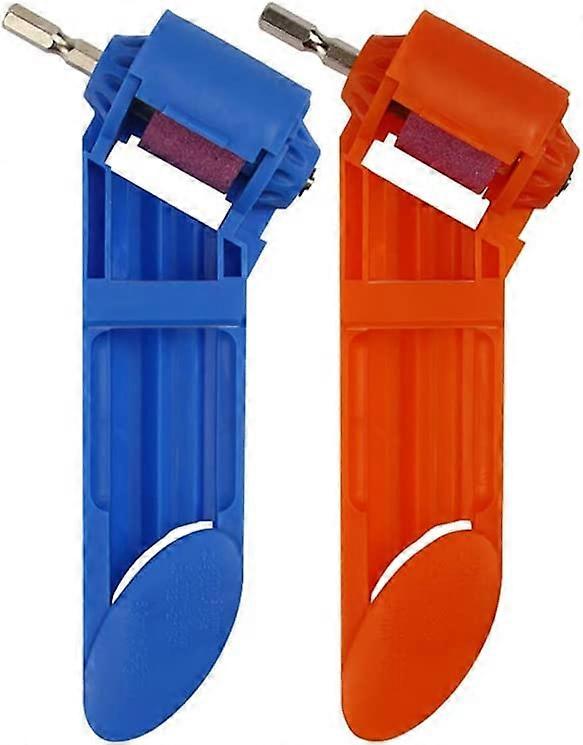 2 Pcs Drill Bit Sharpener, Corundum Drill Bit Sharpener, Portable Drill Bit Sharpening Tool