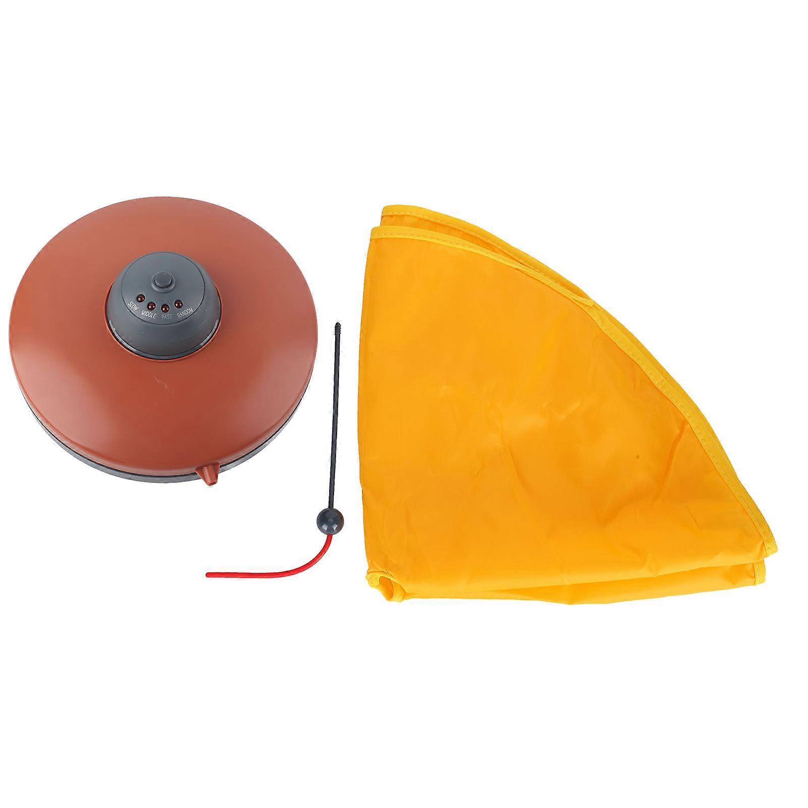 Pet Cat Chasing Toy Automatic Turntable Electric Rotating with Teaser Training Interactive Exercise