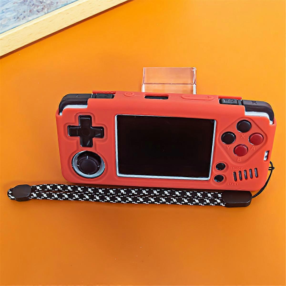 For A30 Console Silicone Protective Case Gaming Console Drop-Proof Shockproof Protective Case Red