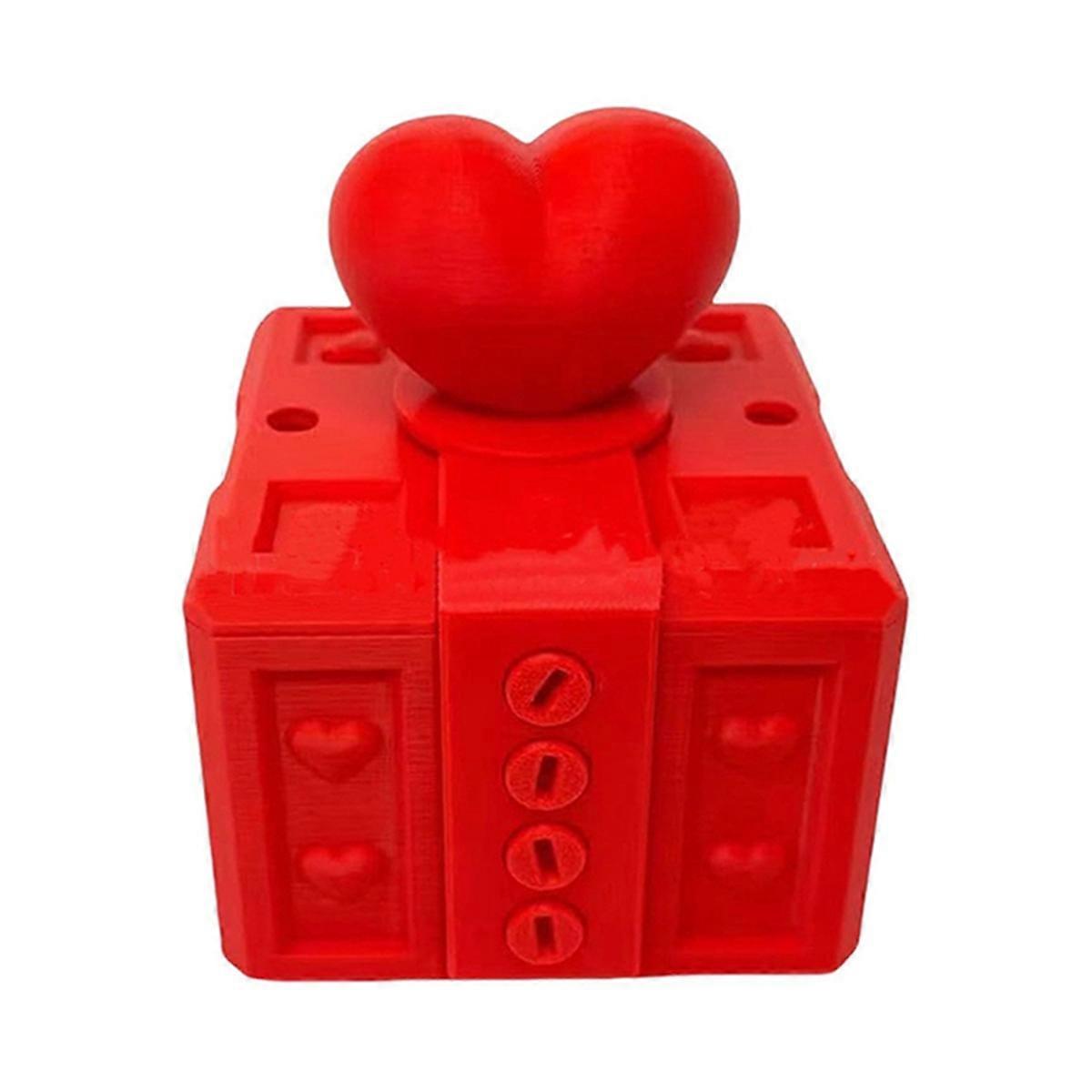 Annoying Gift Box with Screws,3D Printed Screw Box Valentine'S Day Love Gift Packaging Box Gift Box