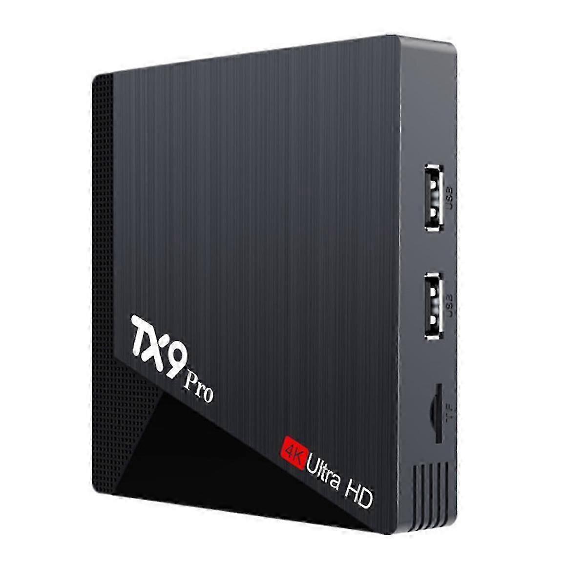 Android 10.0 Set Top Box 4k Hd Dual Brand 2.4g 5.8g Wifi Media Player Aiiwinner H313 Smart Tv Box Eu Plug