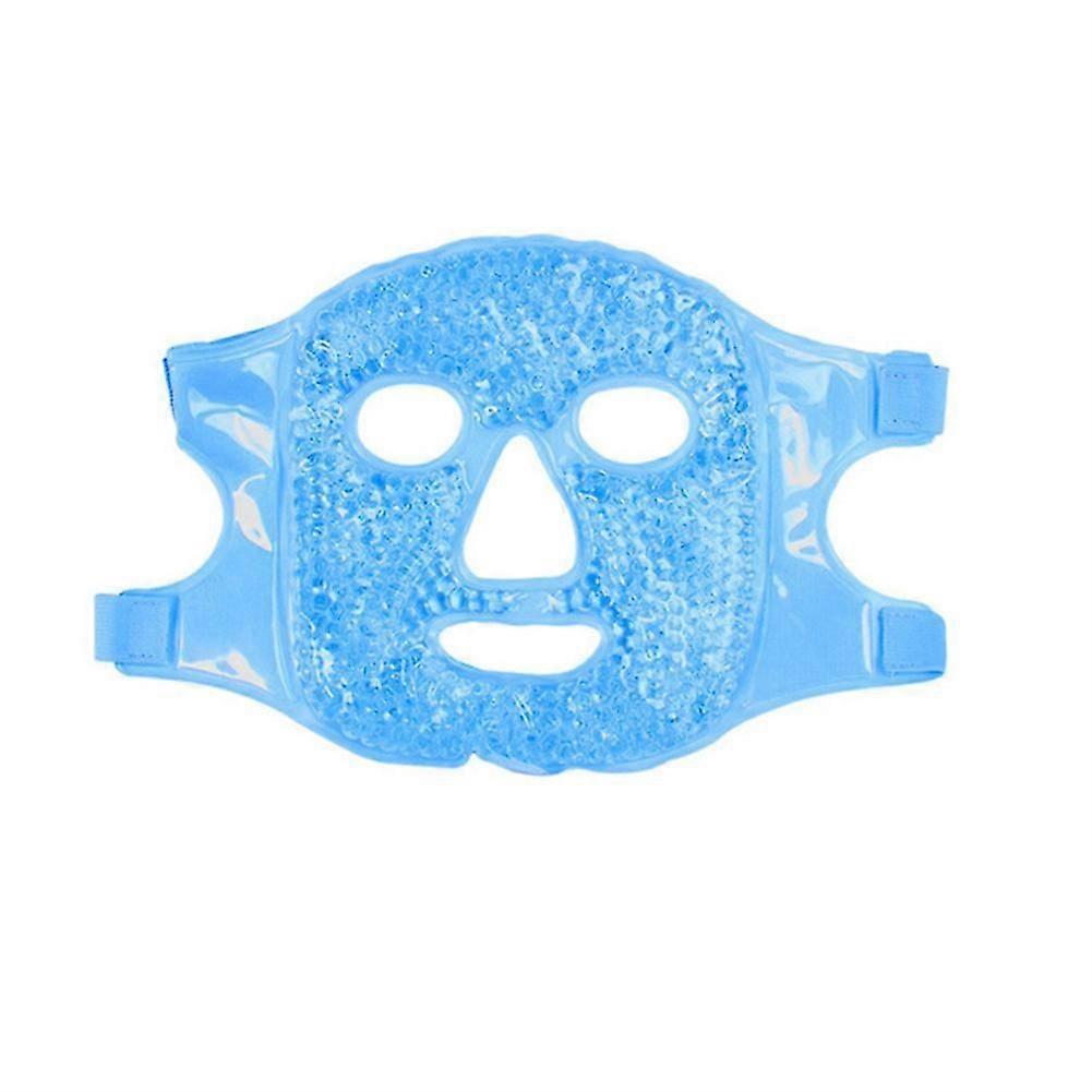 Gel Bead Heating Cooling Sleep Mask Reusable Hot Ice Pack Puffy Dry