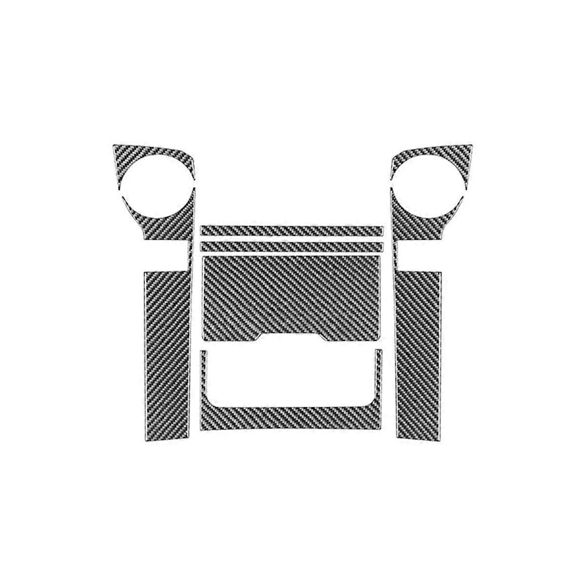 Carbon Fiber for 4Runner 2010-2020 Center Console Air Conditioning Switch Panel Trim Cover Accessor