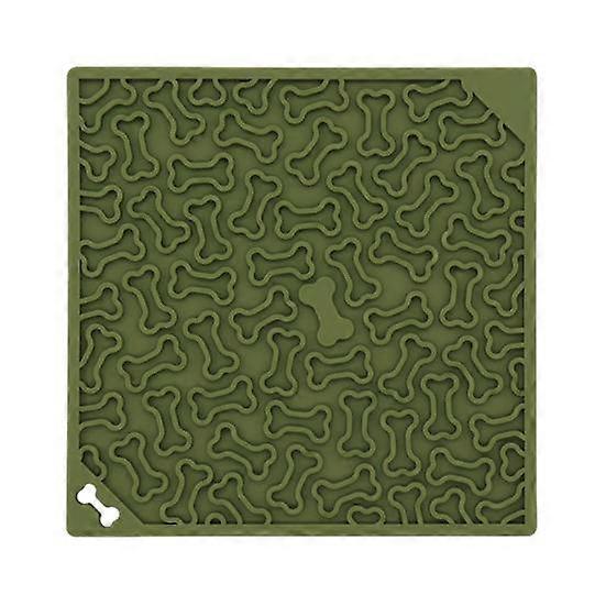 Dog Slow Feeder Mat Silicone Licking Pad with Suction Cup Pet Food