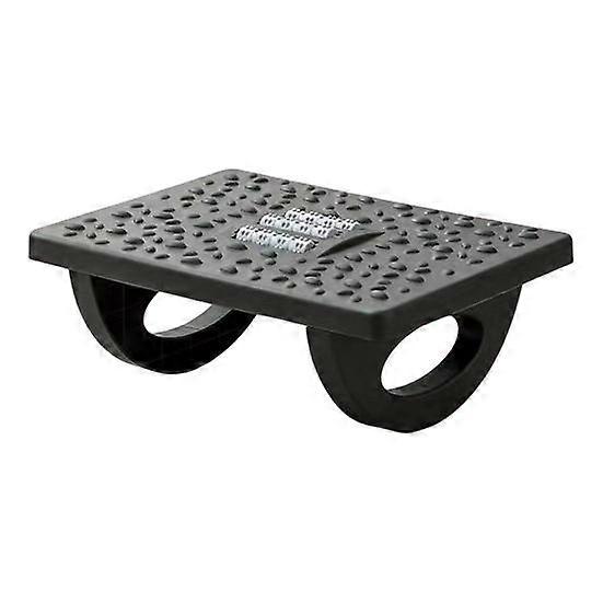 Ergonomic Rocking Foot Rest with Massage Adjustable Rollers Easy Assembly Foot Angle Posture Support