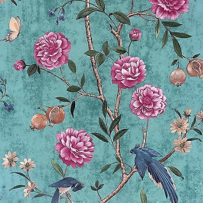 Arthouse Chinoise Floral Teal