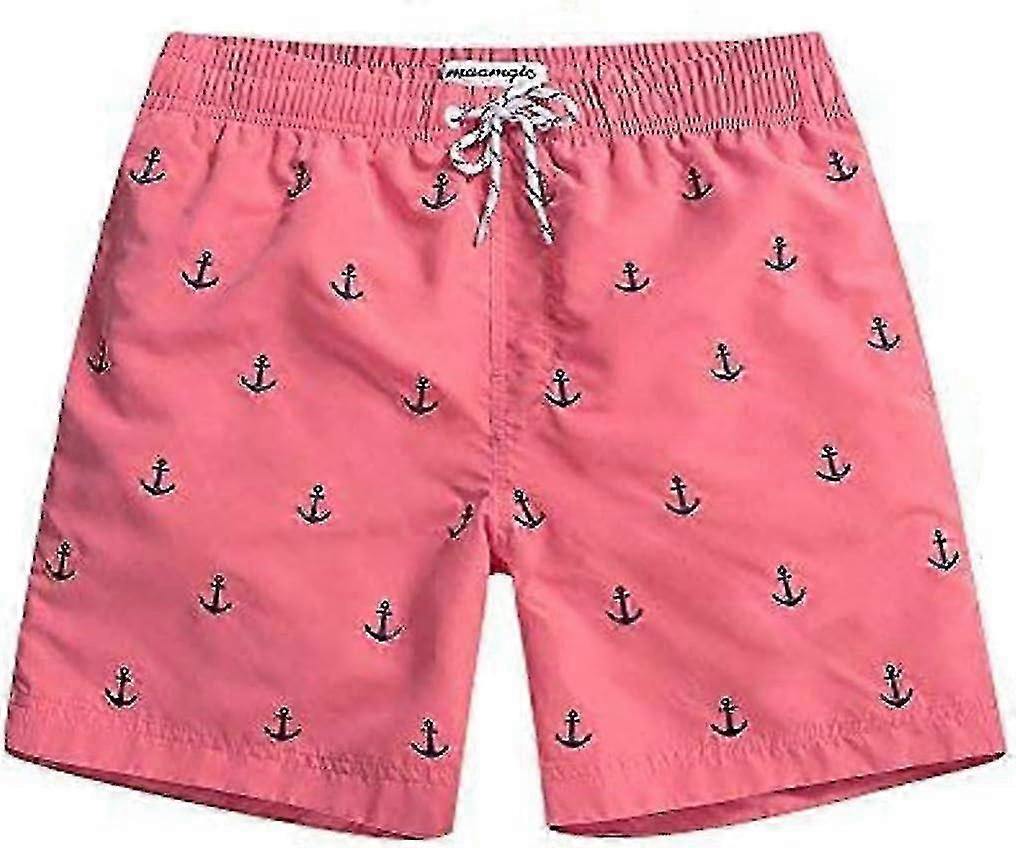 Dissolving Swim Trunks Prank Bachelor Beach For Your Bro Lose His Swim Shorts In The Swimming Pool (get It) 4--Large Anchor-Pink