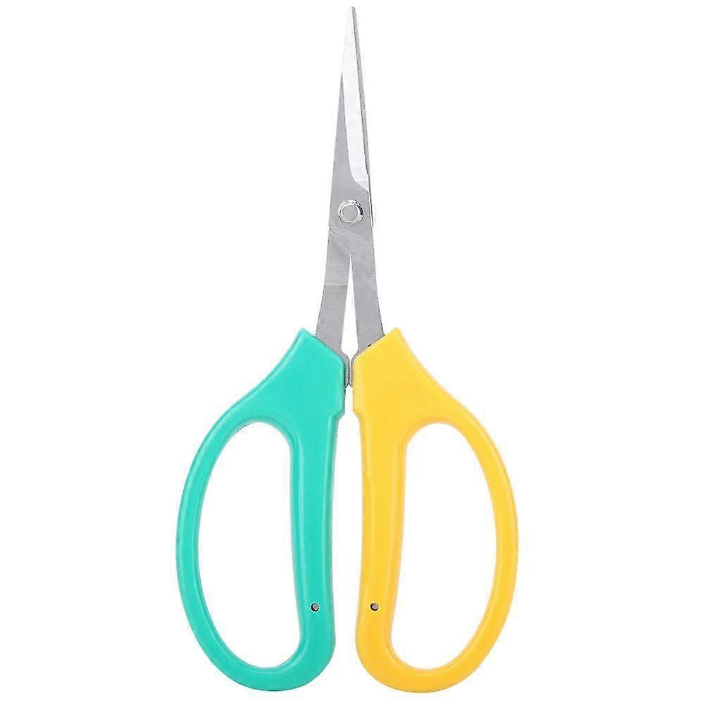 Stainless Steel Curved Pruning Shears for Bonsai & Fruit Trees - Ergonomic Handle, Sharp Blades, 8-Inch Size