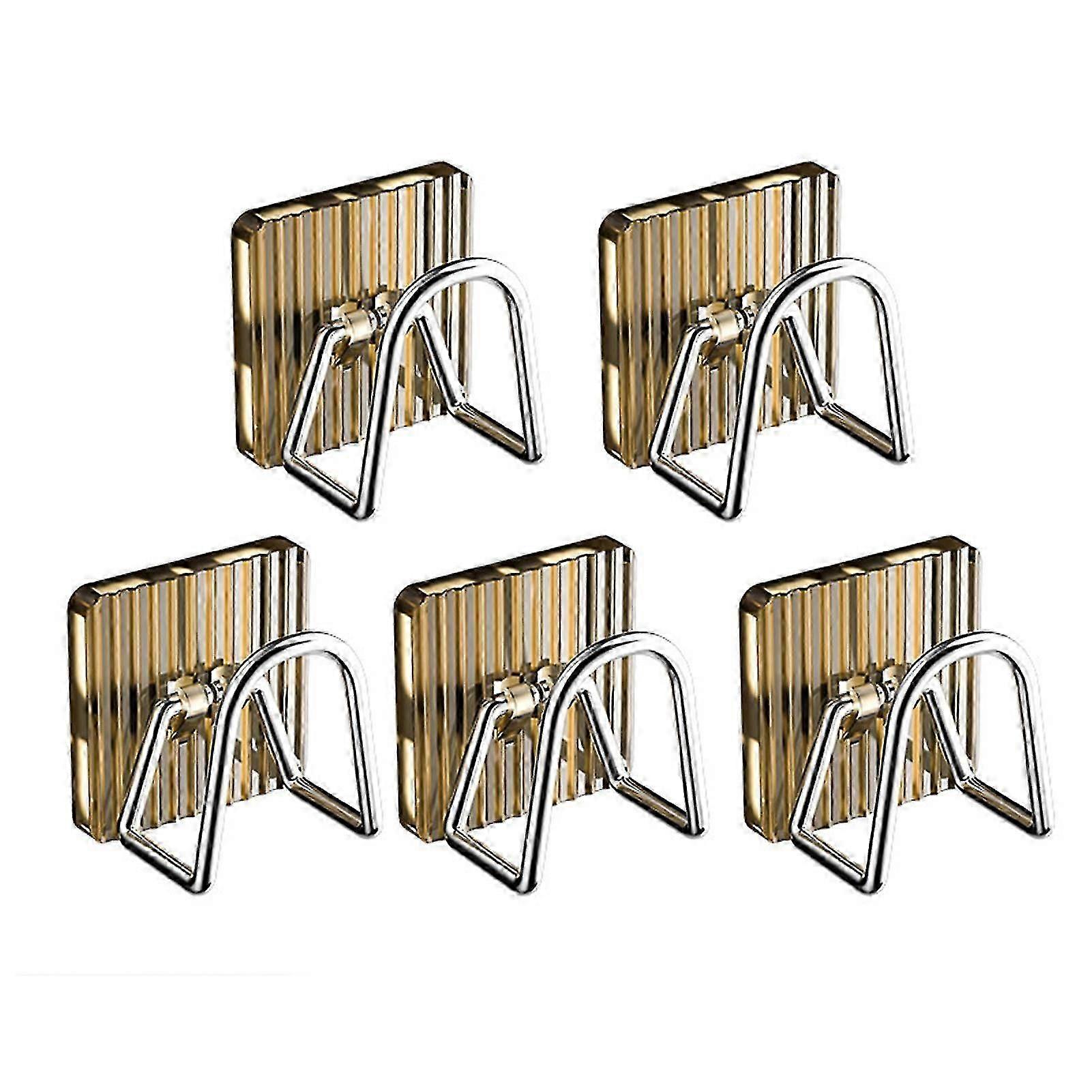 1st / 5st dräneringsställ krok stansfri U-formad design Stark bärande svamphållare diskduk torkställ köksgadget