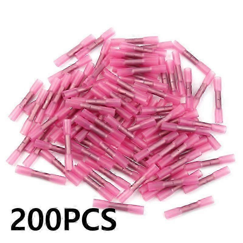 200PCSは防水熱収縮のコネクターの圧着端子シール突きせ電線コネクター22-18 AWG 0.5-1.5mm2を絶縁しました