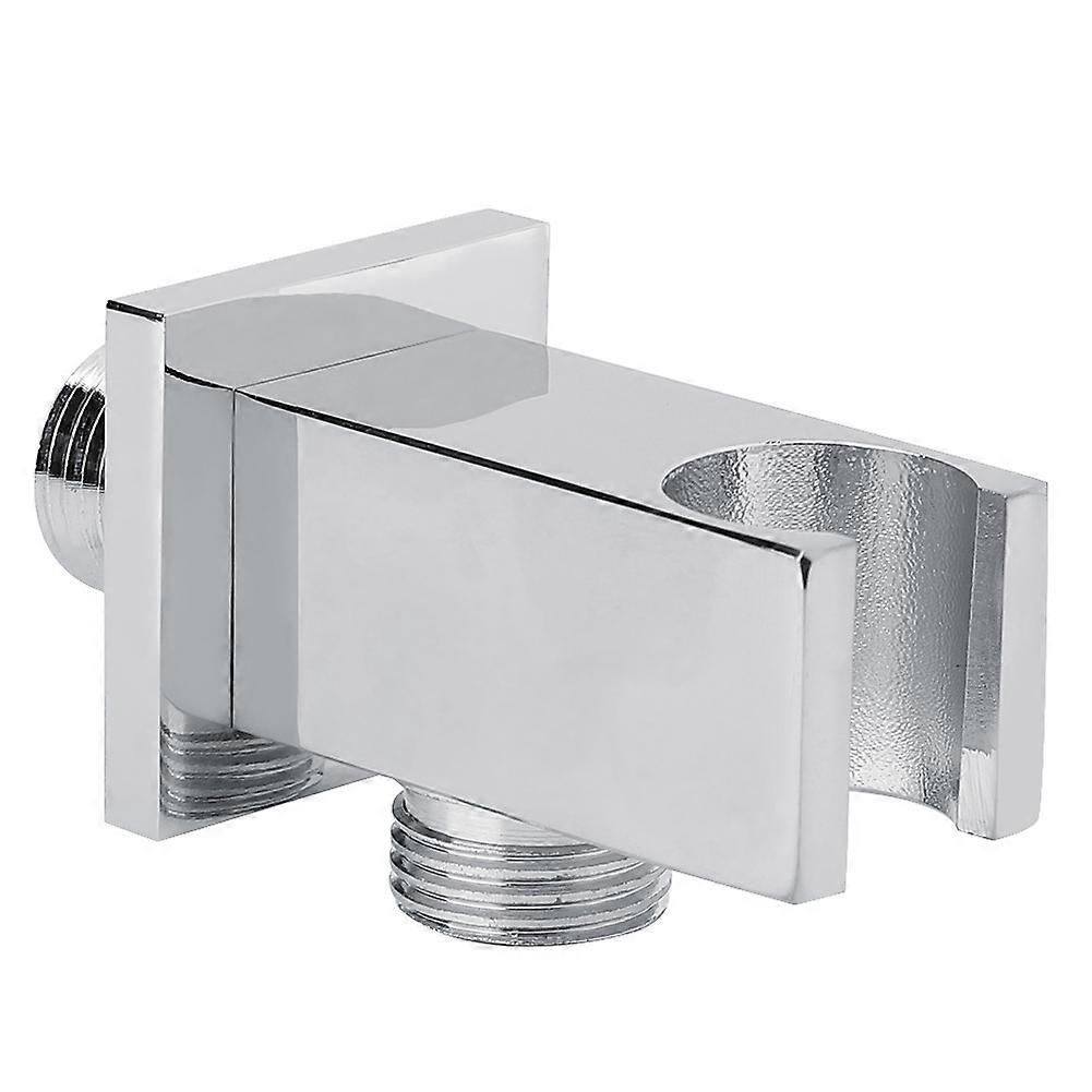 Bathroom Copper Wall Mounted Shower Head Holder Bracket G1/2in Adjustable Angle Design for Standard Showers