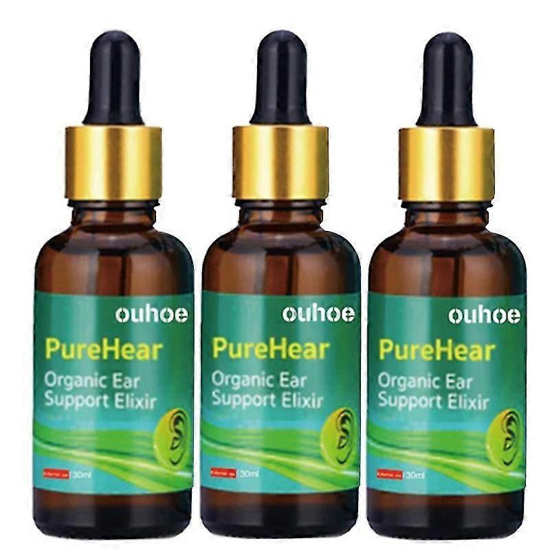 3 db csepp fülcsatorna-ápoló olaj Tinnitus fülcsepp Cochleáris ápoló olaj fülcsengéshez