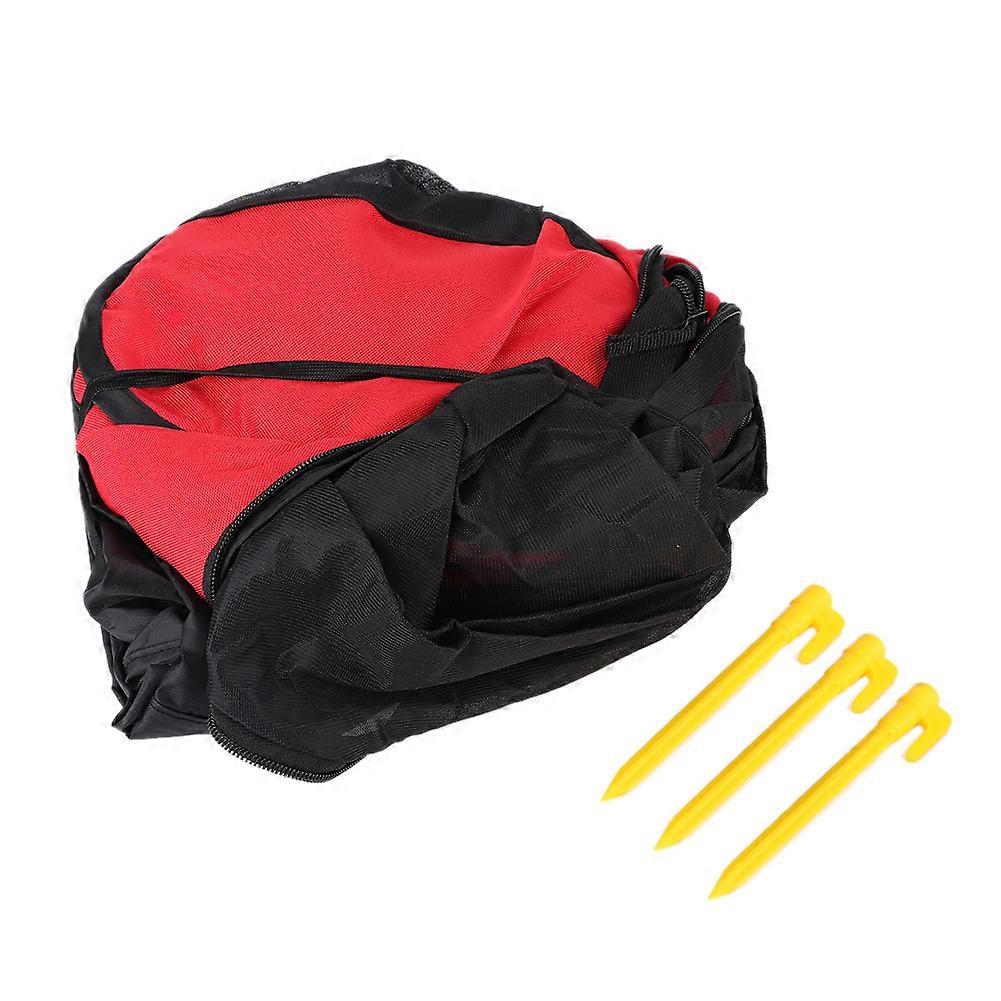 Red Folding Hexagonal Pet Tent L Size for Cats and Dogs, Durable Outdoor Play and Delivery Shelter, Easy Setup