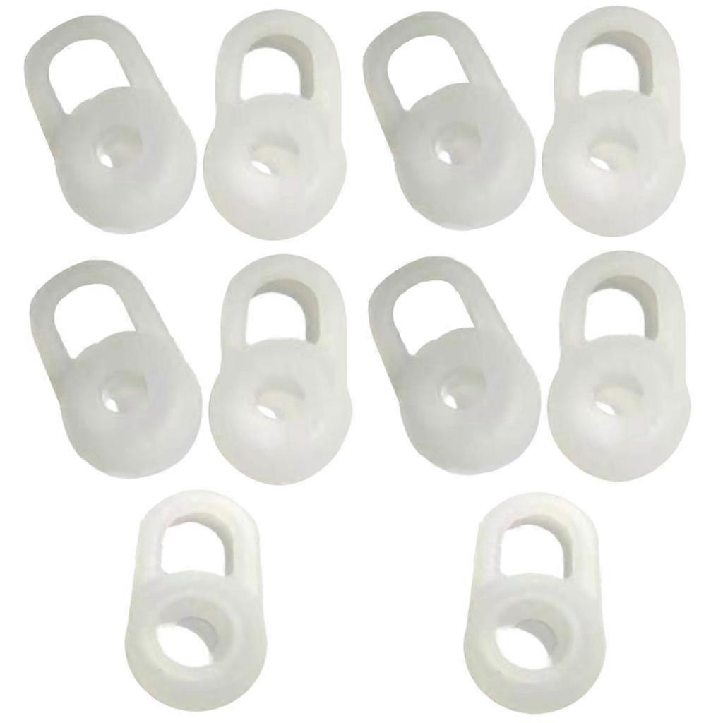 5 Pairs Headset Silicone Replacement Ear Pads Tips Covers Comfortable
