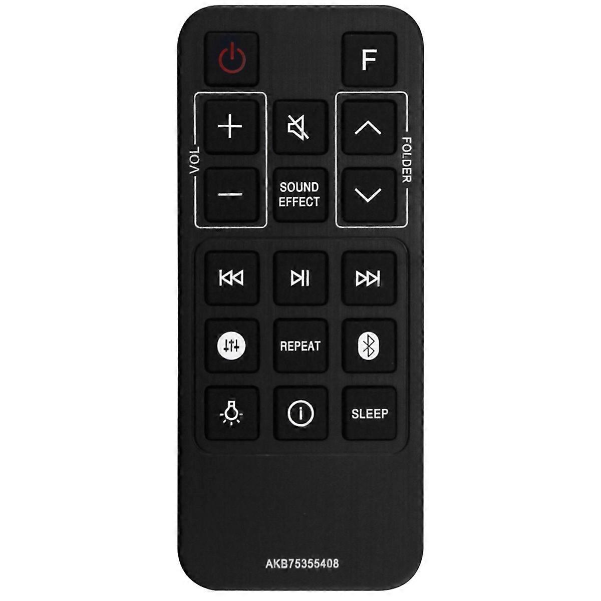 Replace AKB75355408 Remote Control for SoundBar Home Audio System FJ5 Speaker System