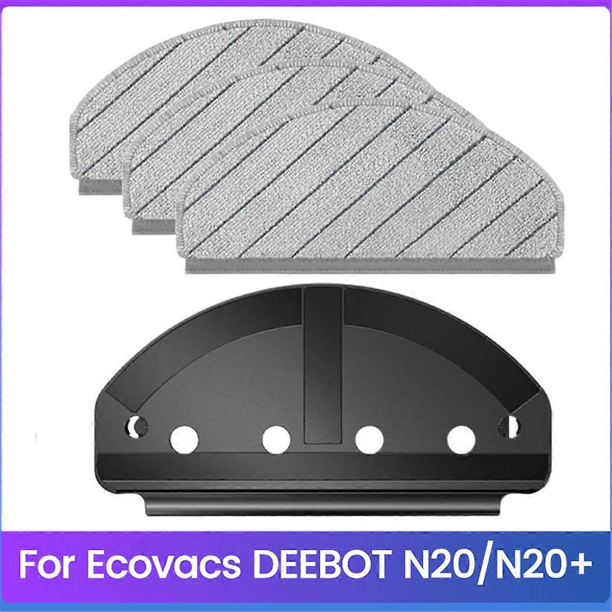 Replacement Mop Bracket Kit for N20/N20+ Robot Vacuum Cleaner Microfiber Pads Efficient Floor Clean