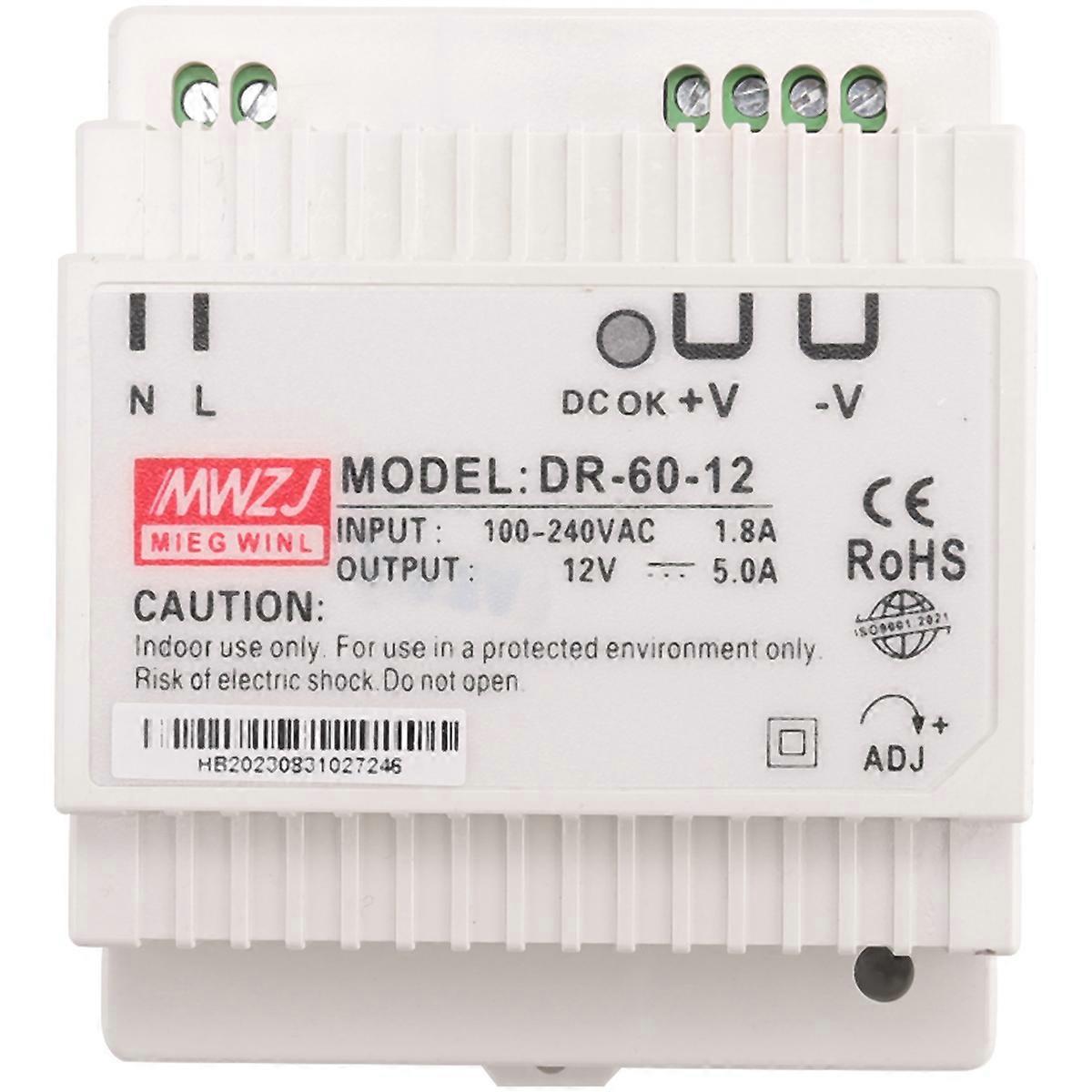 Transformator Verstärker Industrielles DIN-Schienen-Netzteil 220 V AC auf Gleichstrom-Netzteil