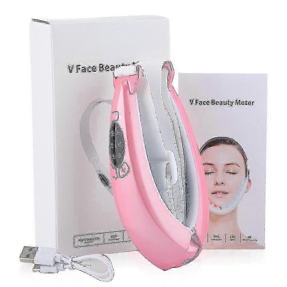 V-face Beauty Meter Shaping Massager Lifting Reduce Double Chin Slimming-f