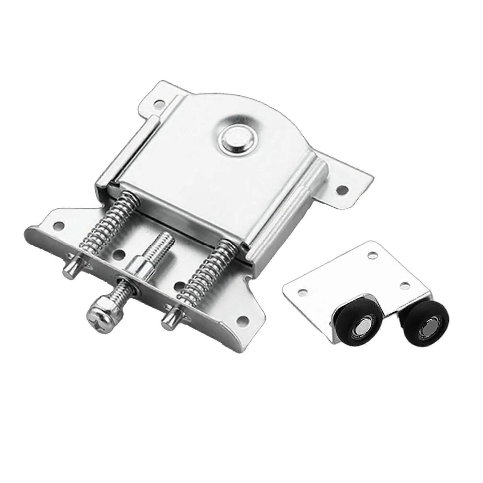 Wardrobe Door Roller Set with Shock Absorb Steel Sliding Door Wheel f for Noise frees & Comfortable Sliding Experience