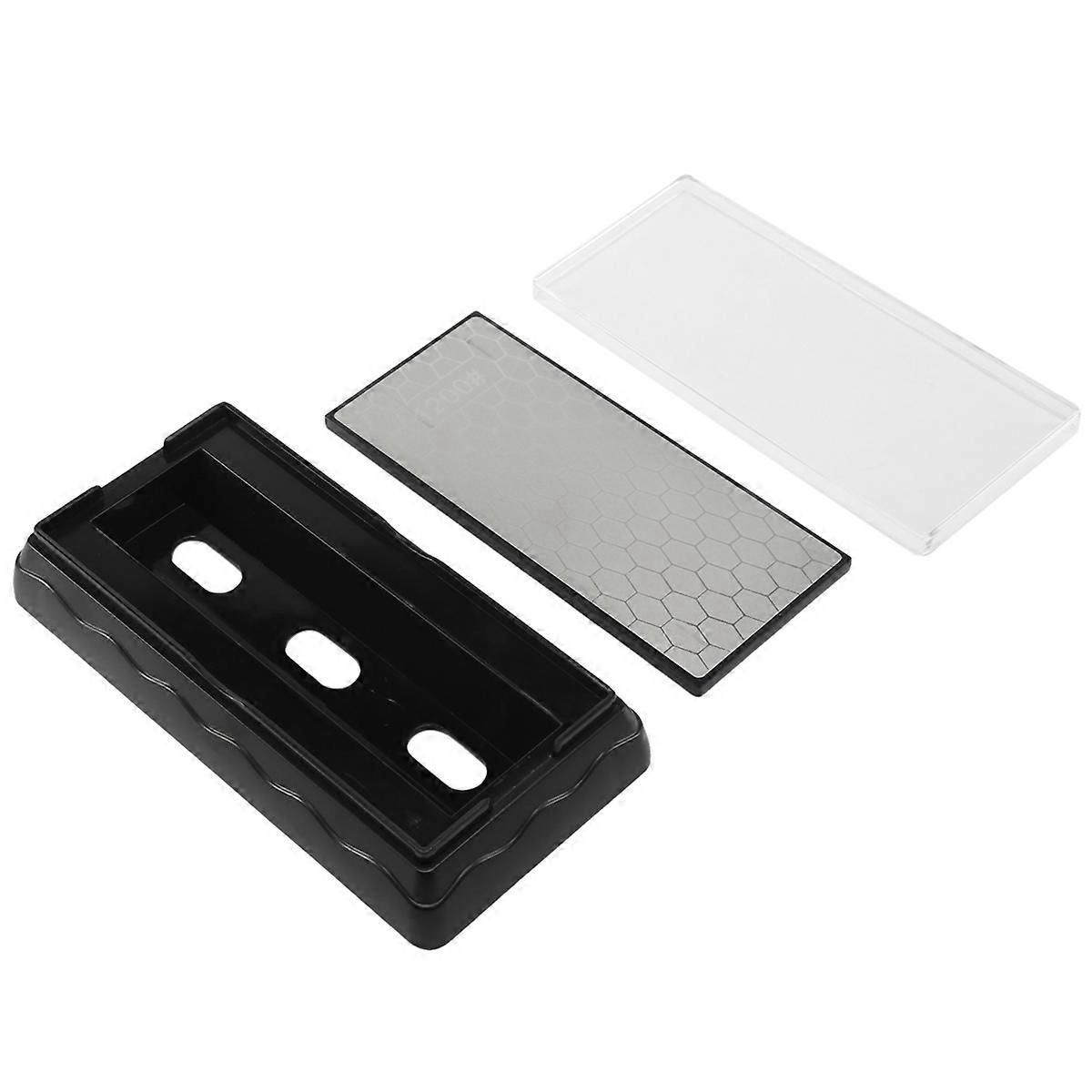 600# 1200# Double-Side Sharpener Diamond Whetstone