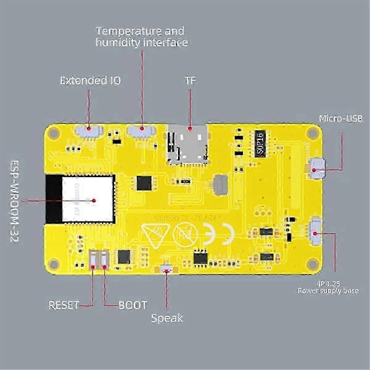 3.5 Inch Smart Display for LVGL ESP32 Wifi and Bluetooth Development Board Screen LCD TFT Module - B