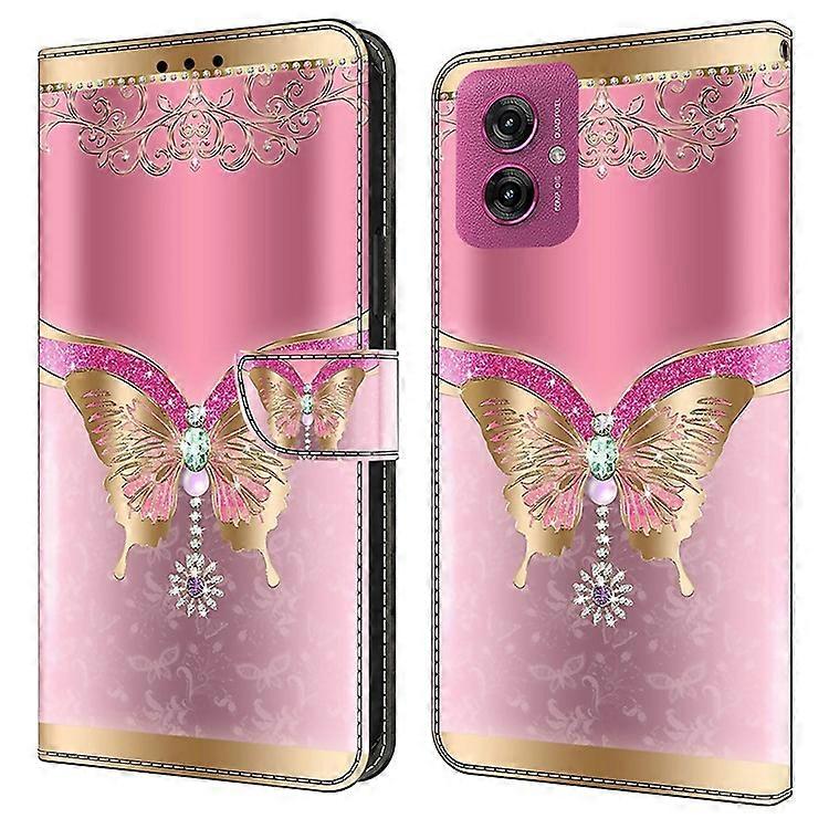 Compatible For Motorola Moto G55 5G Case 3D Pattern PU Leather Wallet Phone Cover with Stand