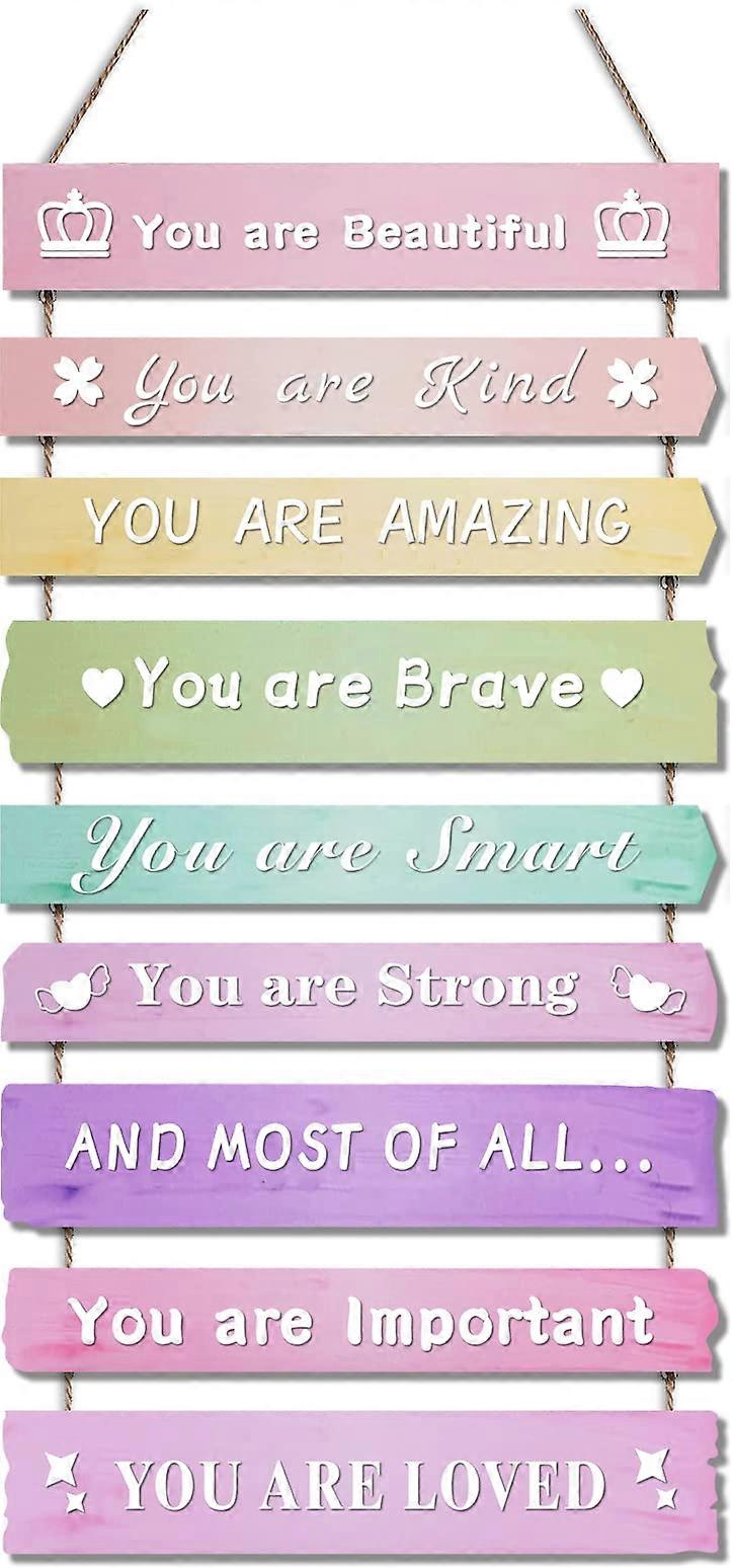 Pink aesthetic cute boho rainbow stylish bedroom wall decor