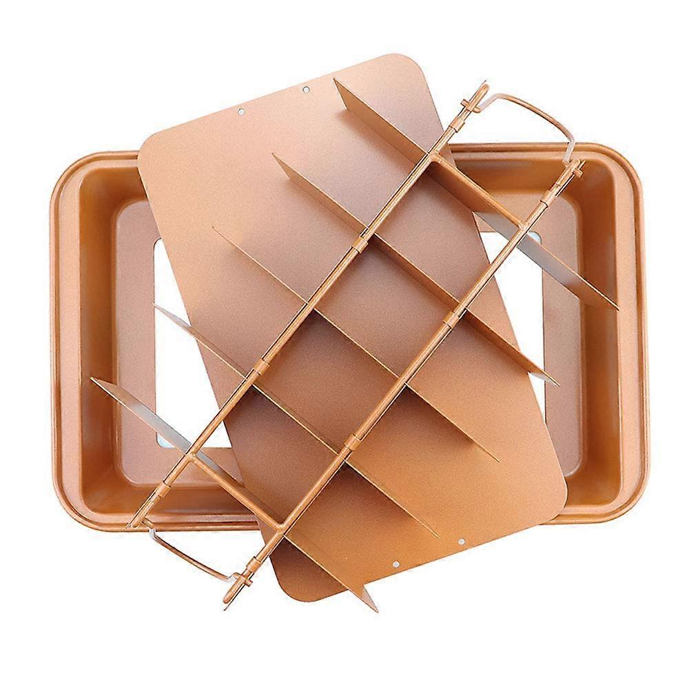 Non-Stick Brownie Pans for Oven Baking 18-Lattice