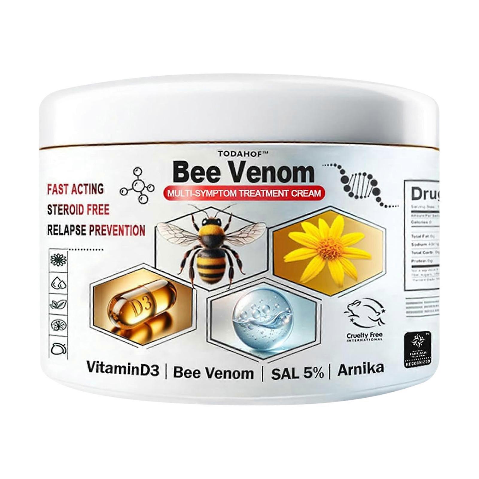 Bee-Venom Psoriasis-Multi-Symptom Cream Relieve Skin Itching Redness Lotion Body Care Supplies