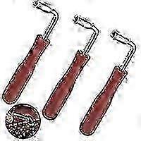 Tuning Wrench 3 Pcs L Shape Piano Tuner Hammer Tuning Tool Professional Tuning Wrench for Piano Tuning