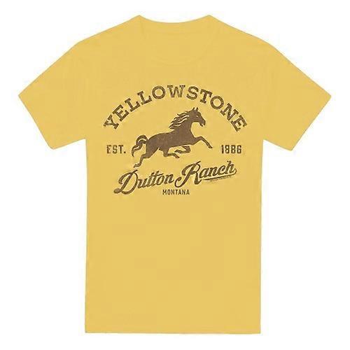 Yellowstone Mens Dutton Ranch Horse T-Shirt