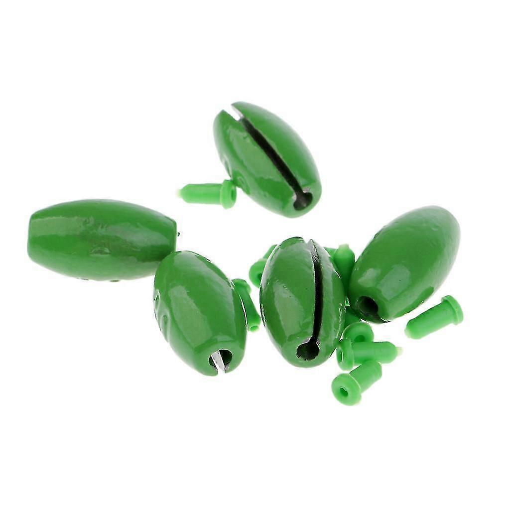 Finshing Sinker Quick Insert Lead Sinker Weight Fishing Accessory 30g  5Pcs
