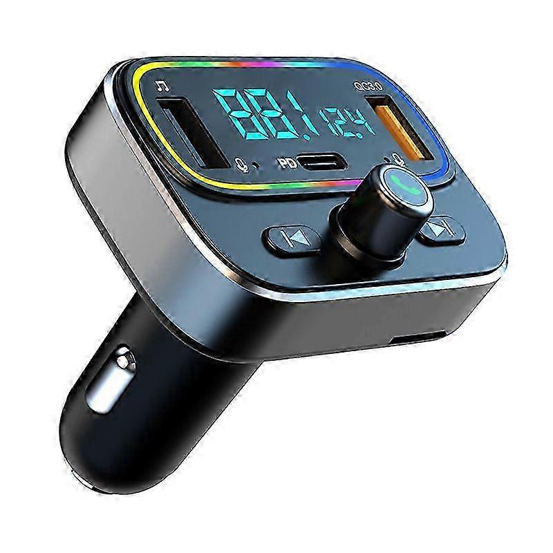 Car FM Transmitter with Bluetooth PD3.0 Technology