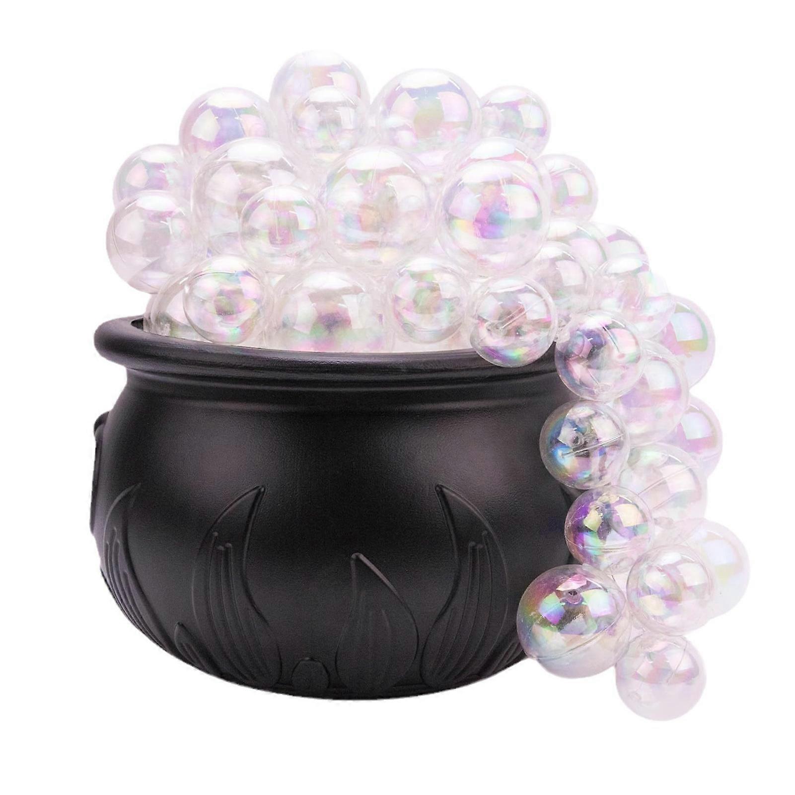 Halloween Bubbling Cauldron Set Light Up Bubble Cauldron DIY Set Table Decfor