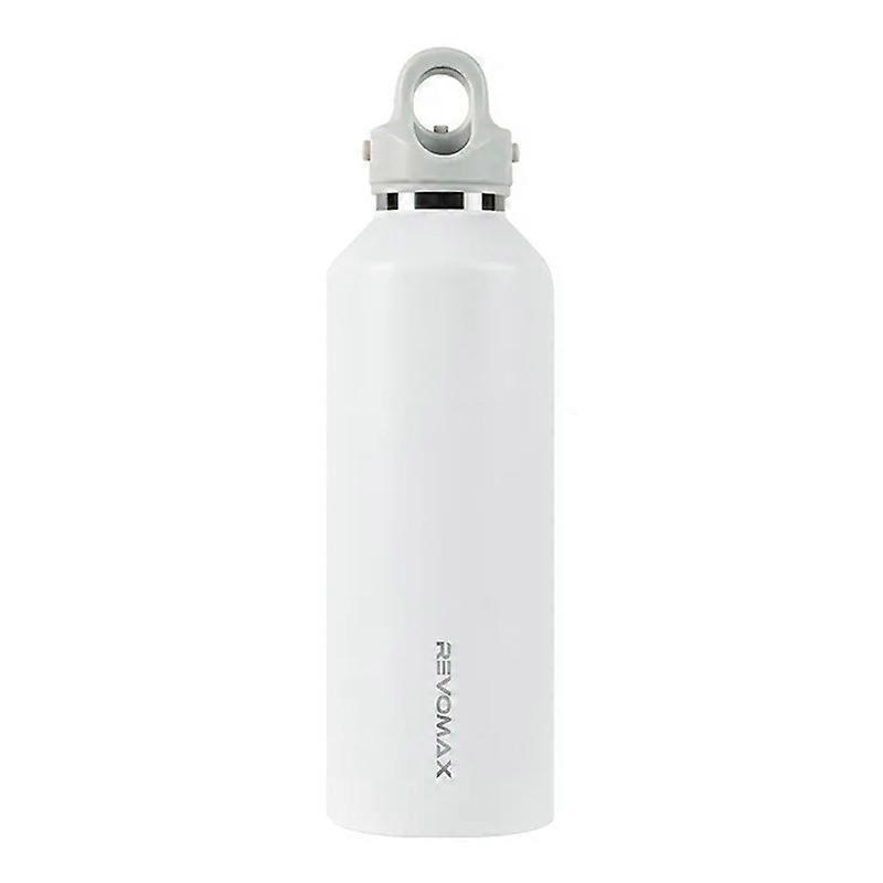 REVOMAX Stainless Steel Vacuum Flask Outdoor Car Vacuum Flask, Capacity： 950ml (Polar White)