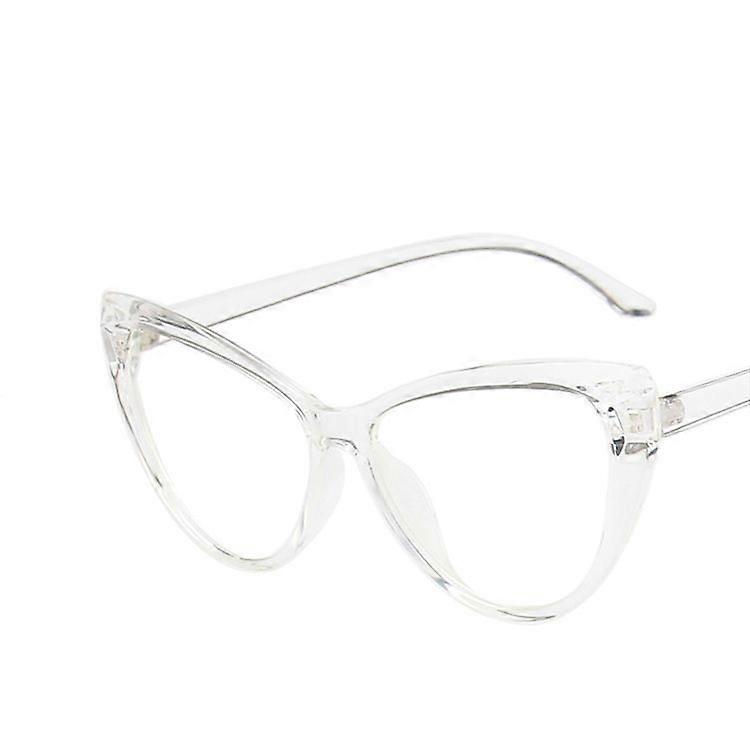 Cat Eye Anti Blue Light Glasses Blocking Filter Computer Glasses Men Women Super Light Frame Eyeglasses Pink Clear Spectacles