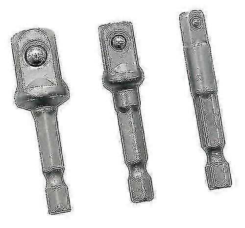 3pcs Screwdriver Socket Drill Extension Adapter -ZHENV