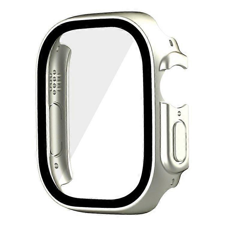 2-in-1 Hard PC Frame Waterproof Case For Apple Watch Ultra 2/ Ultra 49mm, with Tempered Glass Screen Protector