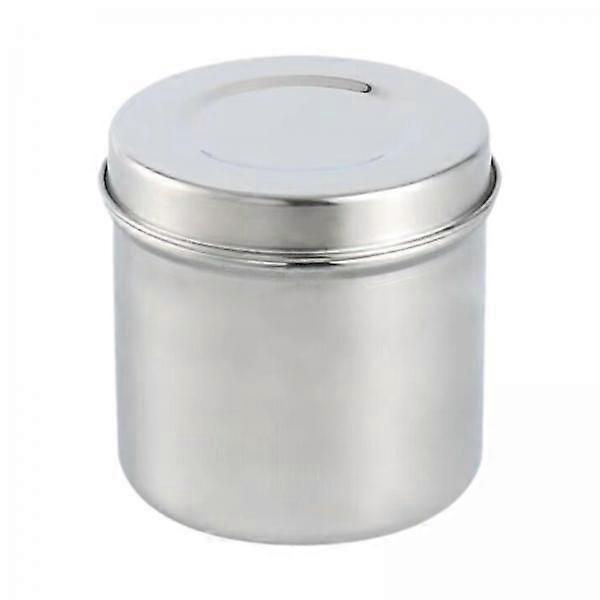 4x Stainless Steel Ointment Jar, Storage Container, Cotton Container, Ointment