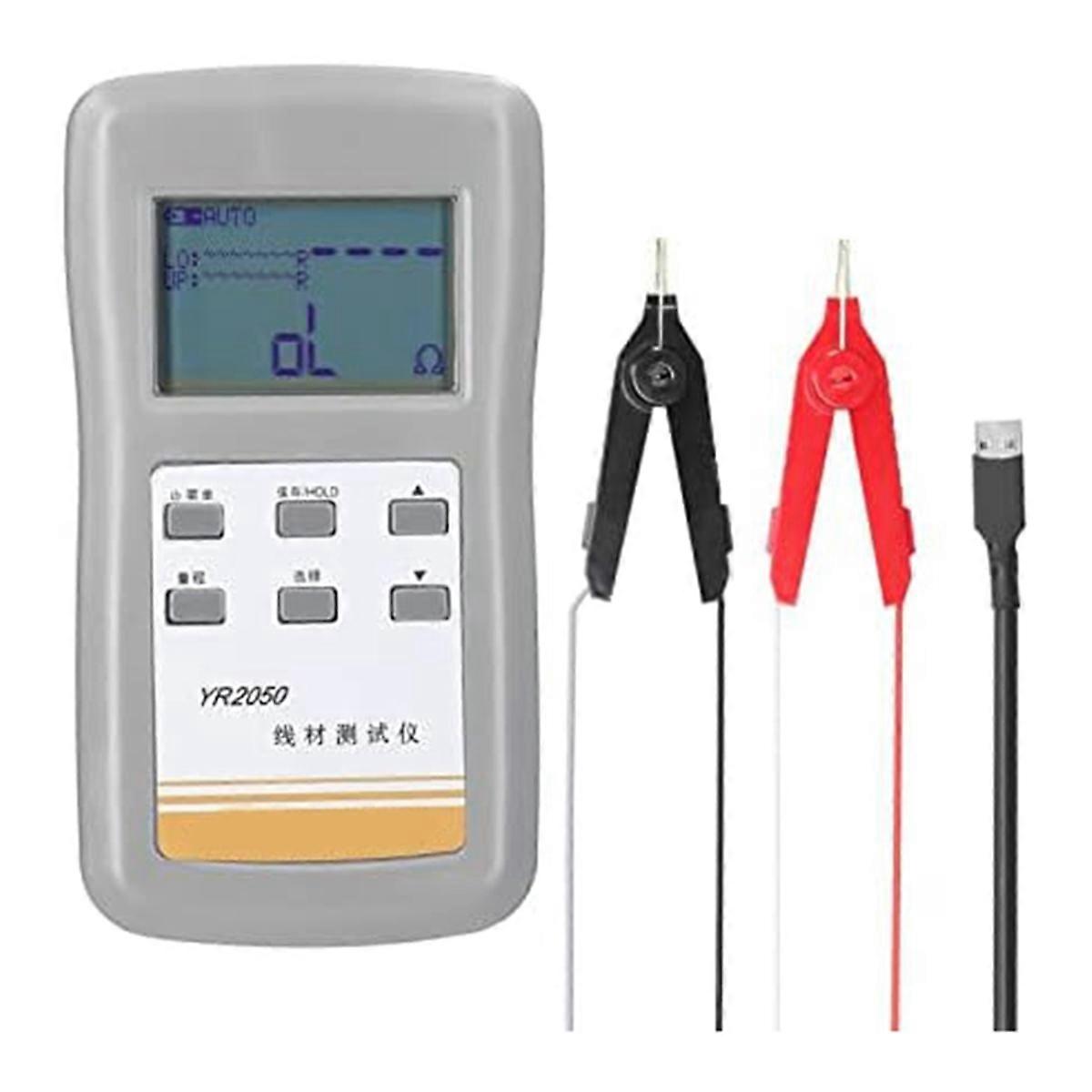 Milliohm Meter, YR2050 4-Wires Milliohm Meter Wireline Current Tester