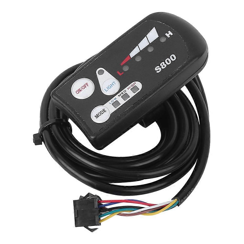 EBicycle Lithium Battery LED Meter S800 Display Horizontal Black & White Screen(36V )