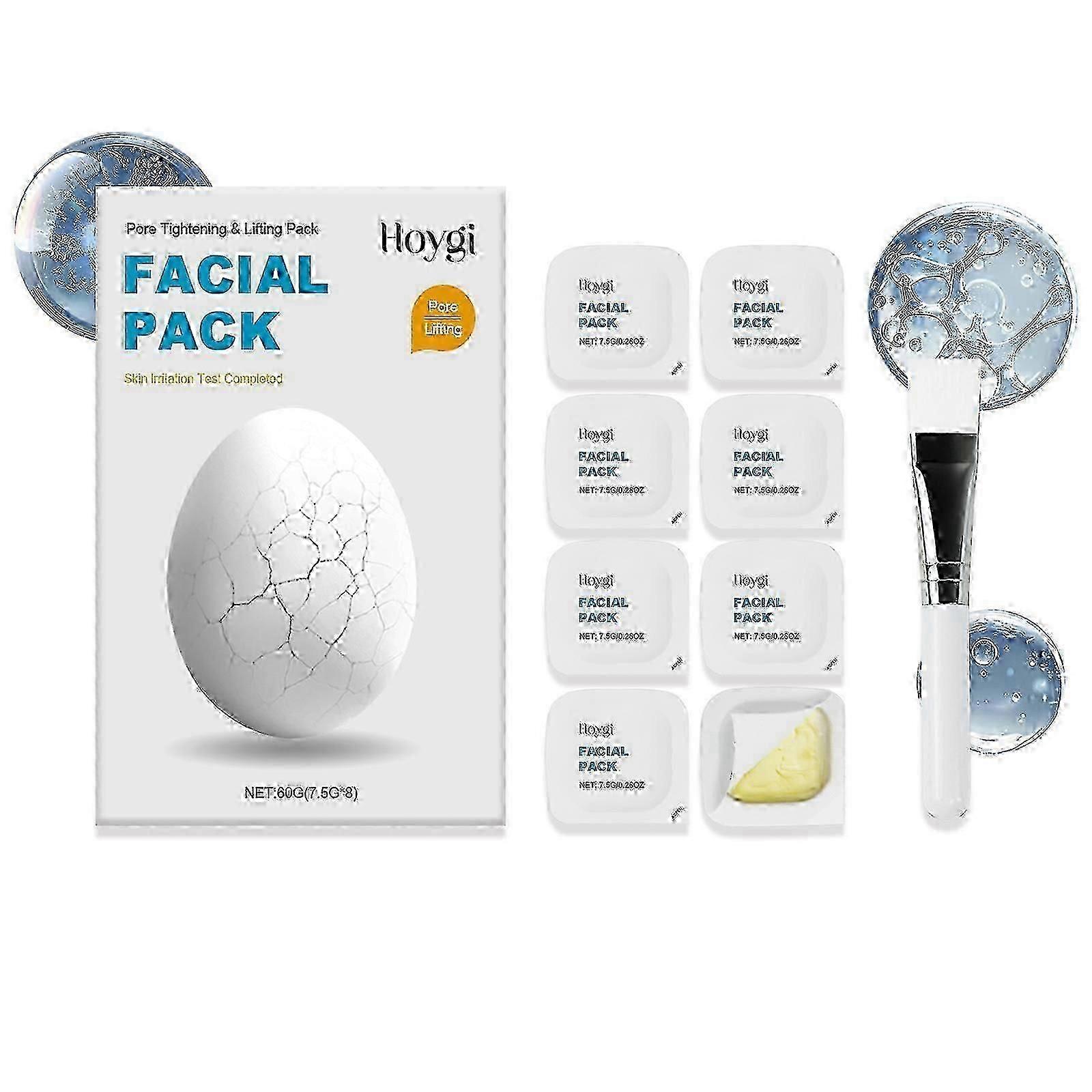 Full Face Treatment Mask, Exfoliating, Moisturizing, Improving Dullness And Gentle Cleansing Skin Care Mask