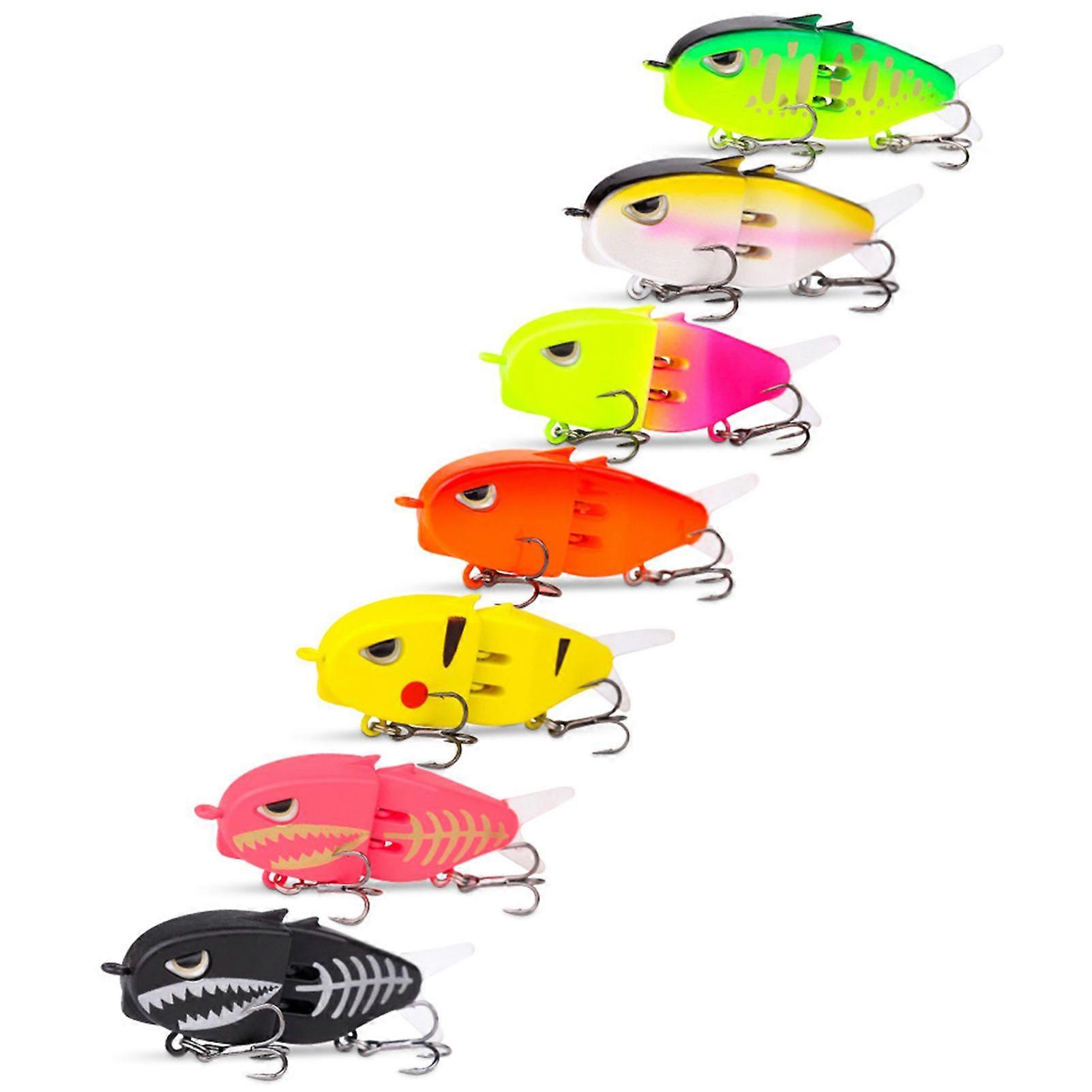 60mm micro pencil bait slow sinking Durable double hook design ensures secure hooksets. rocky shoreline