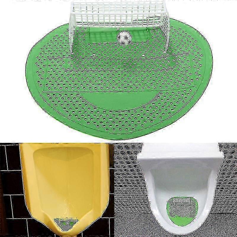 Tappetino per schermo per orinatoio con porta da calcio - Strumento per WC da bagno aromatico per uomo